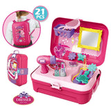 Little Story Make Up Box Backpack (21 Pcs) - Pink