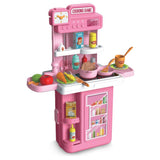 Little Story 4-In-1 Mode Chef Toy Set Luggage Case (41 Pcs) - Pink