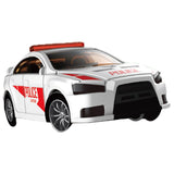 Little Story Slide Die Cast Toy Rapid Car Set - 16Pcs