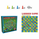 Little Story Snakes And Ladders Set - Multicolor