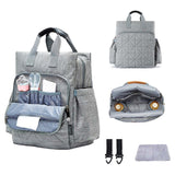 Little Story Styler Diaper Backpack - Grey