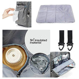 Little Story Styler Diaper Backpack - Grey