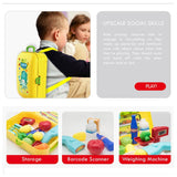 Little Story Supermark Set Box Backpack (21 Pcs) - Yellow