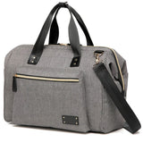 Little Story Zera Mom Dad Diaper Bag-  Grey