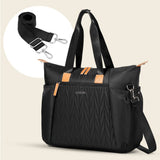 Little Story Colorland Kenzie Pack And Go Baby Travel Diaper Tote Hand Bag - Black