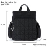 Little Story Styler Diaper Backpack - Black