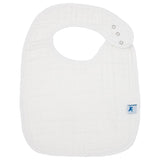 Little Unicorn 3 Pack Cotton Muslin Classic Bib Set - White Set