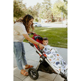 Little Unicorn Cotton Muslin Baby Blanket - Dino Friends