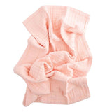 Little Unicorn Cotton Muslin Baby Blanket - Rose Petal