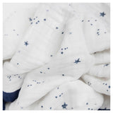 Little Unicorn Cotton Muslin Baby Blanket - Shooting Stars