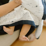 Little Unicorn Cotton Muslin Baby Blanket - Shooting Stars