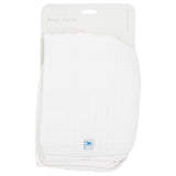 Little Unicorn Cotton Muslin Burp Cloth 2 Pack - White