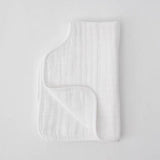 Little Unicorn Cotton Muslin Burp Cloth - White