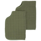 Little Unicorn Cotton Muslin Burp Cloth 2 Pack - Fern