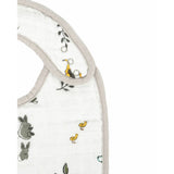 Little Unicorn 3 Pack Cotton Muslin Classic Bib Set - Forest Friends 2