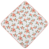 Little Unicorn Cotton Muslin Hooded Infant Towel - Watercolor Roses