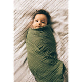 Little Unicorn Cotton Muslin Single Swaddle - Fern