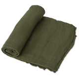 Little Unicorn Cotton Muslin Single Swaddle - Fern