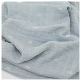 Little Unicorn Cotton Muslin Single Swaddle - Blue Rainbow