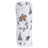 Little Unicorn Cotton Muslin Single Swaddle - Forest Friends