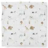 Little Unicorn Cotton Muslin Single Swaddle - Party Animals