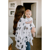 Little Unicorn Cotton Muslin Single Swaddle - Planetary