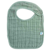 Little Unicorn 3 Pack Cotton Muslin Classic Bib Set - Tropical Leaf