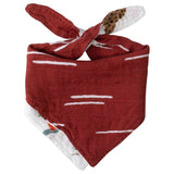 Little Unicorn Deluxe Muslin Reversible Bandana Bib - Safari Social