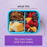 Lunchbots  Medium Build-A-Bento - Ocean Blue