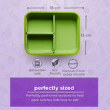 Lunchbots  Medium Build-A-Bento - Sea Foam