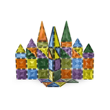 Magnetic Fields Magnetic Tiles Blocks Castle Set - 48 Pcs