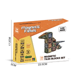 Magnetic Fields Magnetic Tiles Blocks Set - 50 Pcs