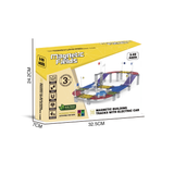 Magnetic Fields Magnetic Building Tracks With Electric Car - 137 Pcs