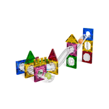 Magnetic Fields Magnetic Tiles Blocks Pipe Set - 34 Pcs
