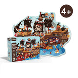 Mideer Irregular Puzzle - Pirates At Sea