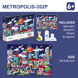 Mideer Metropolis Puzzle - 352Pcs