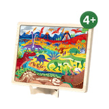 Mideer Dinosaur Kingdom Wooden Puzzle - 100pcs
