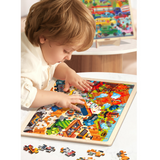 Mideer Dinosaur Kingdom Wooden Puzzle - 100pcs