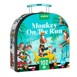 Mideer Monkey On The Run Puzzle - 102Pcs