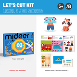 Mideer Let's Cut Kit - Level 3