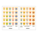 Mideer Nail Stickers 100Pcs - Orange