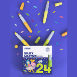 Mideer Washable Rotary Crayons - Pack of 24