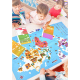 Mideer Poster Stickers - World Map