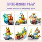 Mideer Magnetic Tiles - 36 pcs - Little Architect