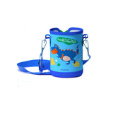 Mideer Vacuum Insulated Bottle 450ml with Bottle Holder - T-Rex