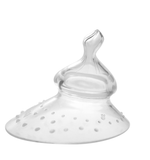 Haakaa Breastfeeding Nipple Shield – Orthodontic Teat (Round Base)