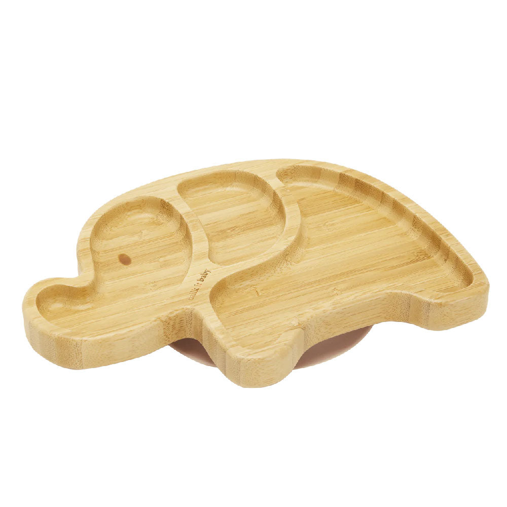 Milk It Baby Bamboo Elephant Set - Berry Blue - Laadlee