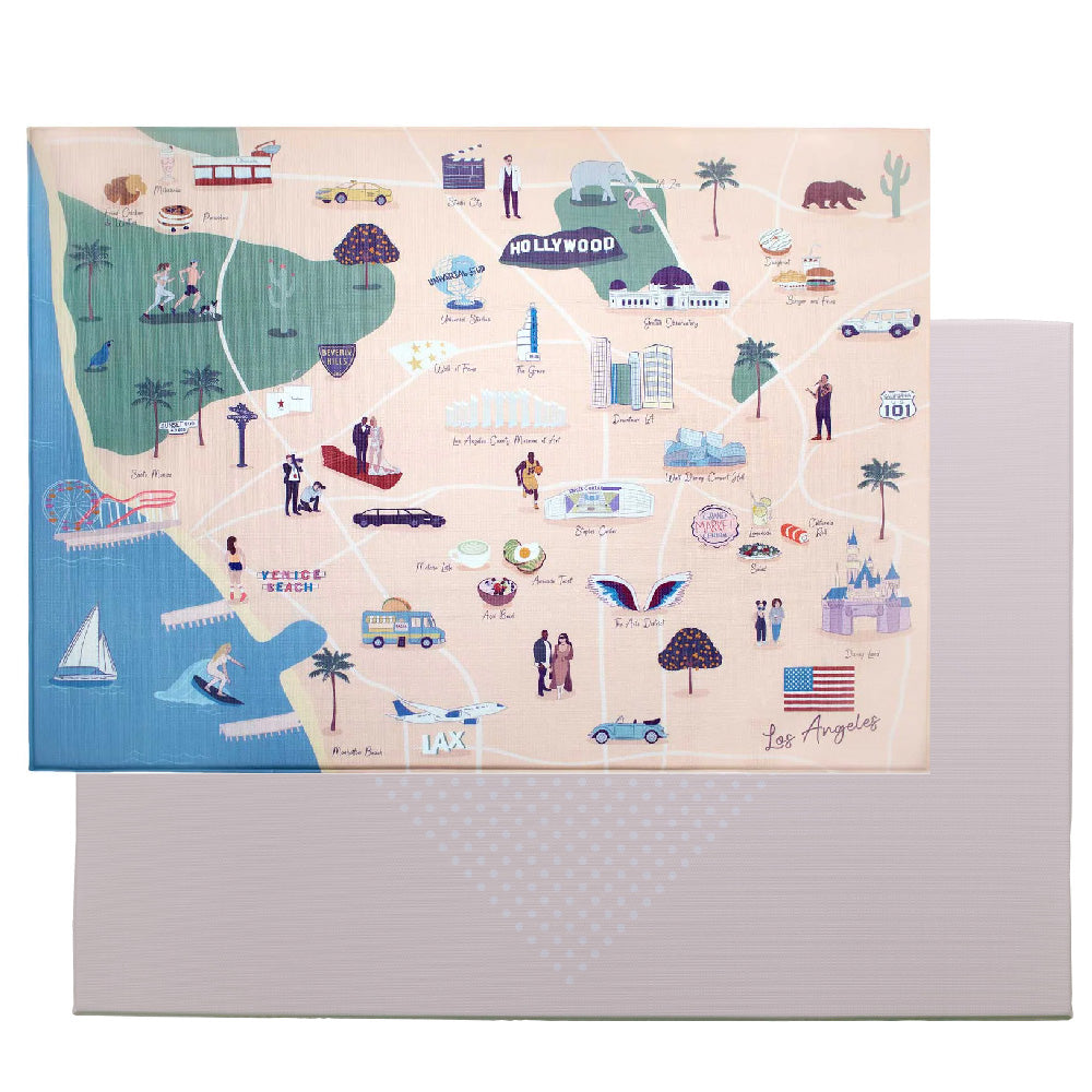 Milk It Baby Play Mat - Los Angeles - Laadlee