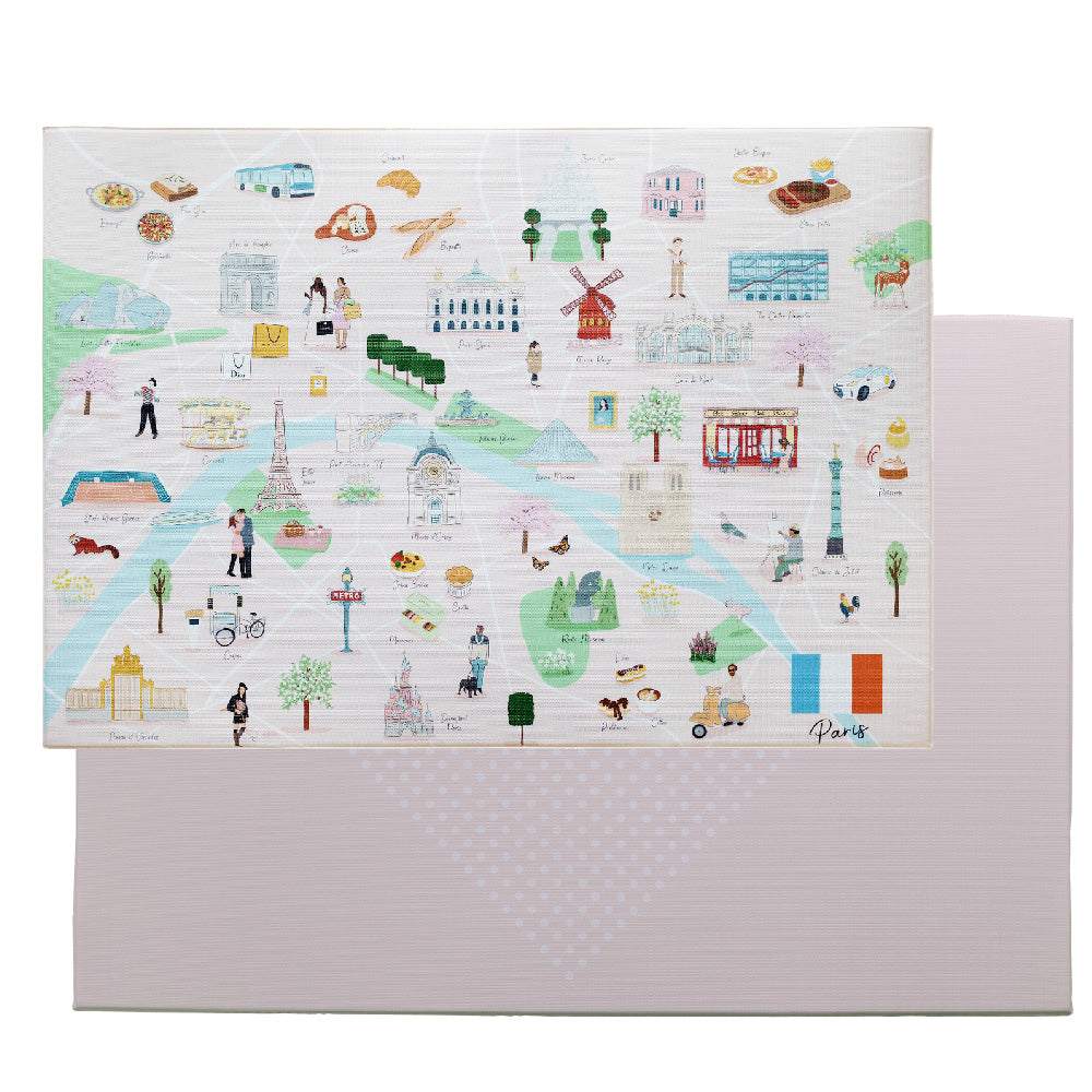 Milk It Baby Play Mat - Paris - Laadlee