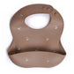 Milk It Baby Printed Bib - Cherry Muave - Laadlee